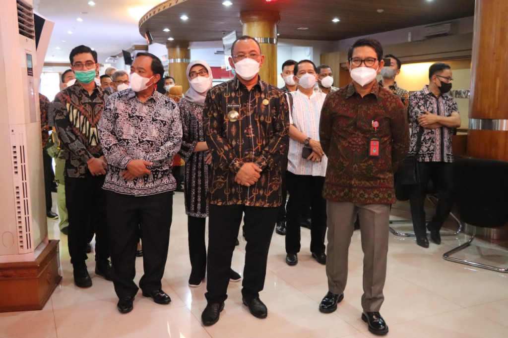 Sekda Badung Terima Studi Banding Pemkot Cilegon di Mall Pelayanan Publik